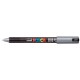 Μαρκαδόρος σχεδίου Uni Posca PC-1MR 0.7mm Ασημί Μαρκαδόρος σχεδίου Uni Posca PC-1MR 0.7mm Ασημί