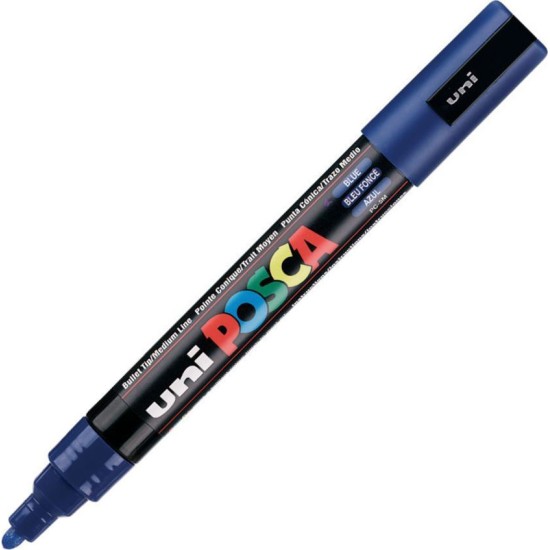 Μαρκαδόρος σχεδίου Uni Posca PC-5M 1.8-2.5mm Μπλε Μαρκαδόρος σχεδίου Uni Posca PC-5M 1.8-2.5mm Μπλε