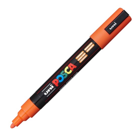 Μαρκαδόρος σχεδίου Uni Posca PC-5M 1.8-2.5mm Πορτοκαλί Μαρκαδόρος σχεδίου Uni Posca PC-5M 1.8-2.5mm Πορτοκαλί