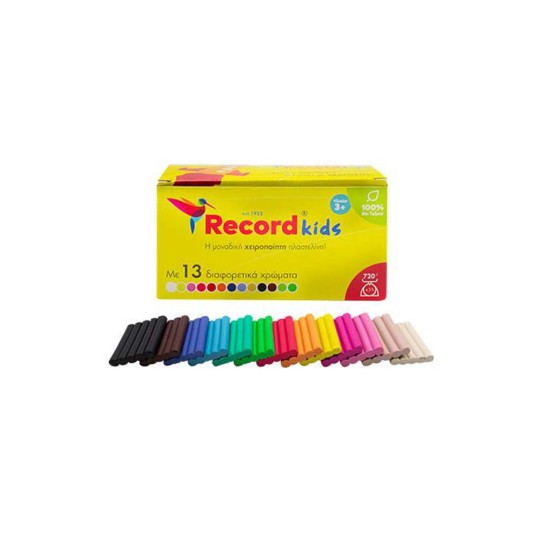 Πλαστελίνη Record Kids 13 χρωμάτων Πλαστελίνη Record Kids 13 χρωμάτων