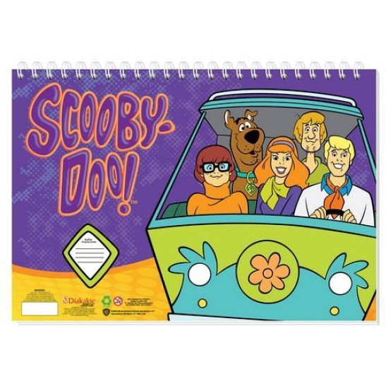 Μπλοκ Ζωγραφικής Scooby Doo 40 φ. 23X33 Μπλοκ Ζωγραφικής Scooby Doo 40 φ. 23X33