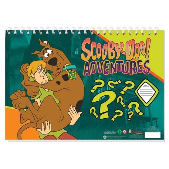 Μπλοκ Ζωγραφικής Scooby Doo 40 φ. 23X33 Μπλοκ Ζωγραφικής Scooby Doo 40 φ. 23X33