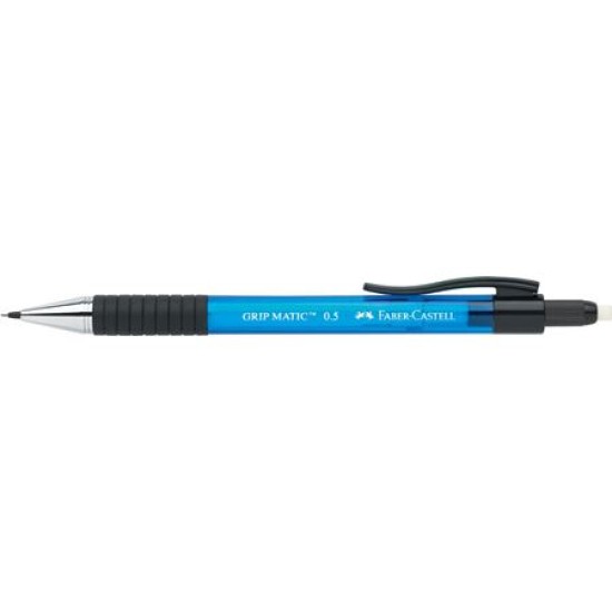 ΜΗΧΑΝΙΚΟ ΜΟΛΥΒΙ FABER-CASTELL GRIP MATIC 0.5 ΜΠΛΕ ΜΗΧΑΝΙΚΟ ΜΟΛΥΒΙ FABER-CASTELL GRIP MATIC 0.5 ΜΠΛΕ