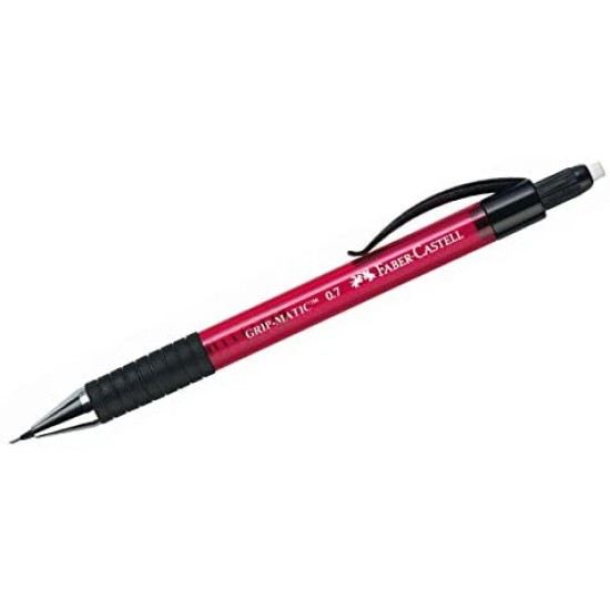 ΜΗΧΑΝΙΚΟ ΜΟΛΥΒΙ FABER-CASTELL GRIP MATIC 0.7 ΚΟΚΚΙΝΟ ΜΗΧΑΝΙΚΟ ΜΟΛΥΒΙ FABER-CASTELL GRIP MATIC 0.7 ΚΟΚΚΙΝΟ