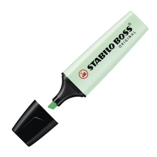 Μαρκαδόρος υπογράμμισης Stabilo Boss 70/116 Pastel Λαχανί Μαρκαδόρος υπογράμμισης Stabilo Boss 70/116 Pastel Λαχανί